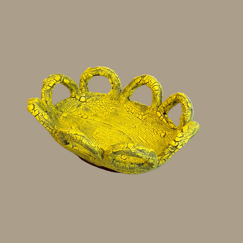 "Soap Dish in Yellow" #01