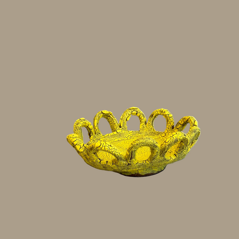 "Soap Dish in Yellow" #02