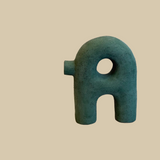 "Latitude In Green" Sculpture