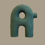 "Latitude In Green" Sculpture