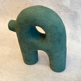 "Latitude In Green" Sculpture