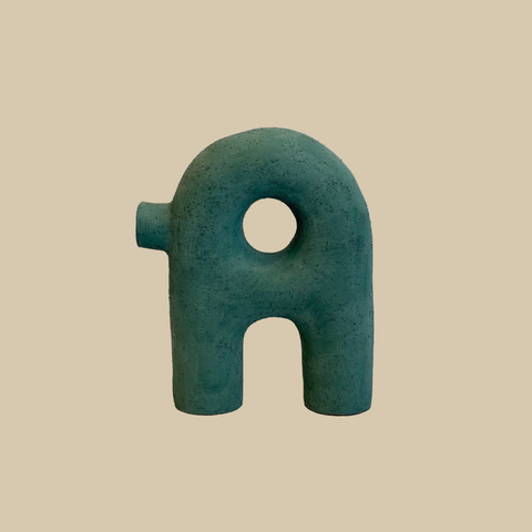 "Latitude In Green" Sculpture