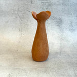 "Flower In Brown" Sculpture - Medium