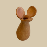 "Flower In Brown" Sculpture - Medium