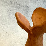 "Flower In Brown" Sculpture - Medium