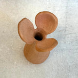 "Flower In Brown" Sculpture - Medium
