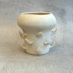 "Artichoke in White" Vase - Medium