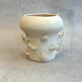 "Artichoke in White" Vase - Medium