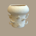 "Artichoke in White" Vase - Medium