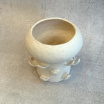 "Artichoke in White" Vase - Medium