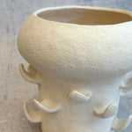 "Artichoke in White" Vase - Medium
