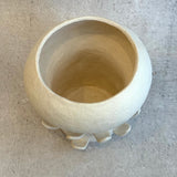 "Artichoke in White" Vase - Medium