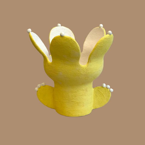 "Tulip in Yellow" Vase - Large