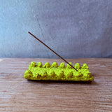 Incense Holder - Rectangular - Pommels - Yellow Crawl