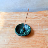 Incense Holders - Circular - Green - Small