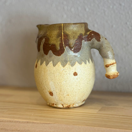 "Trunk" Jug with kintsugi