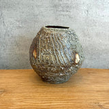 Moon Vase #01 - Wood Fired - Medium