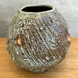 Moon Vase #01 - Wood Fired - Medium