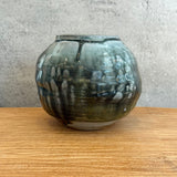 Moon Vase #03 - Wood Fired - Medium
