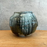 Moon Vase #03 - Wood Fired - Medium
