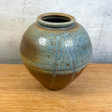 Blue Ash Blossom Jar - Large