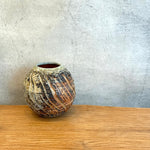 Moon Vase #02 - Wood Fired - Medium