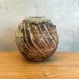 Moon Vase #02 - Wood Fired - Medium