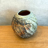 Moon Vase #02 - Wood Fired - Medium