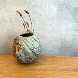 Moon Vase #02 - Wood Fired - Medium