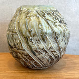 Moon Vase #02 - Wood Fired - Medium