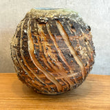 Moon Vase #02 - Wood Fired - Medium