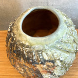 Moon Vase #02 - Wood Fired - Medium