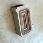 "Corrugate" - Wall Sculpture / Vase - Medium