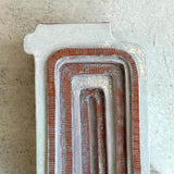 "Corrugate" - Wall Sculpture / Vase - Medium