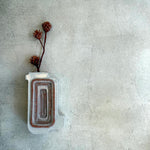 "Corrugate" - Wall Sculpture / Vase - Medium