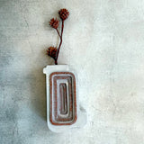 "Corrugate" - Wall Sculpture / Vase - Medium