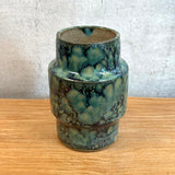 Cylinder Vase - Green Speckle - Small