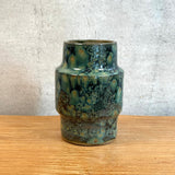 Cylinder Vase - Green Speckle - Small