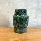 Cylinder Vase - Green Speckle - Small