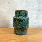 Cylinder Vase - Green Speckle - Small