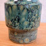 Cylinder Vase - Green Speckle - Small