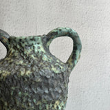 Vase - Urn-Shaped - Green Speckle - Medium #01 • Feb25