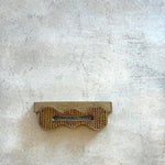 "Torque" - Wall Sculpture / Vase - Light Brown