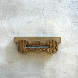 "Torque" - Wall Sculpture / Vase - Light Brown