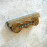 "Torque" - Wall Sculpture / Vase - Light Brown