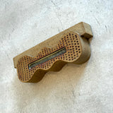 "Torque" - Wall Sculpture / Vase - Light Brown