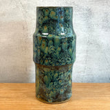 Cylinder Vase - Green Speckle - Large