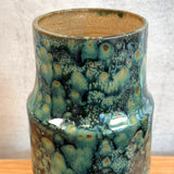 Cylinder Vase - Green Speckle - Large