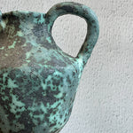 Vase - Urn-Shaped - Green Speckle - Medium #02 • Feb25