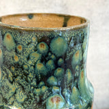 Cylinder Vase - Green Speckle - Large